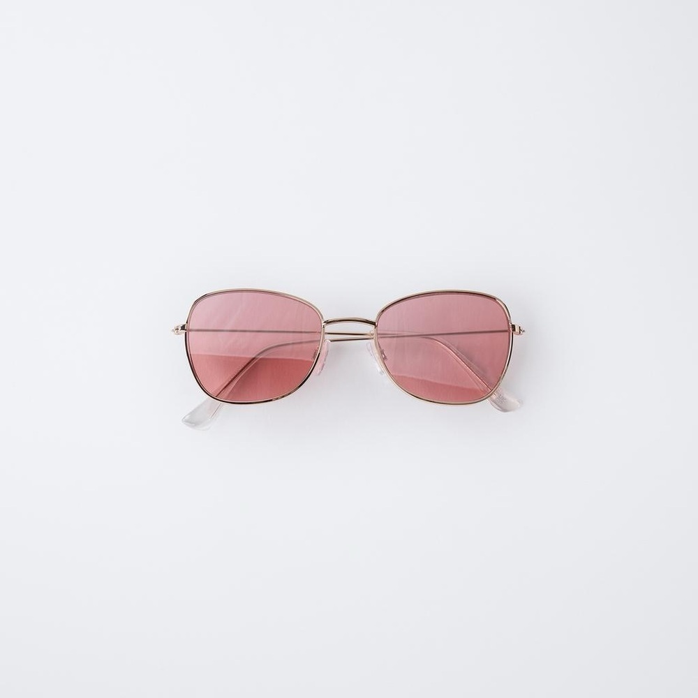 NWT. Zara Kids Metal-frame sunglasses. 100% UV PROTECTION. Size 6-9.